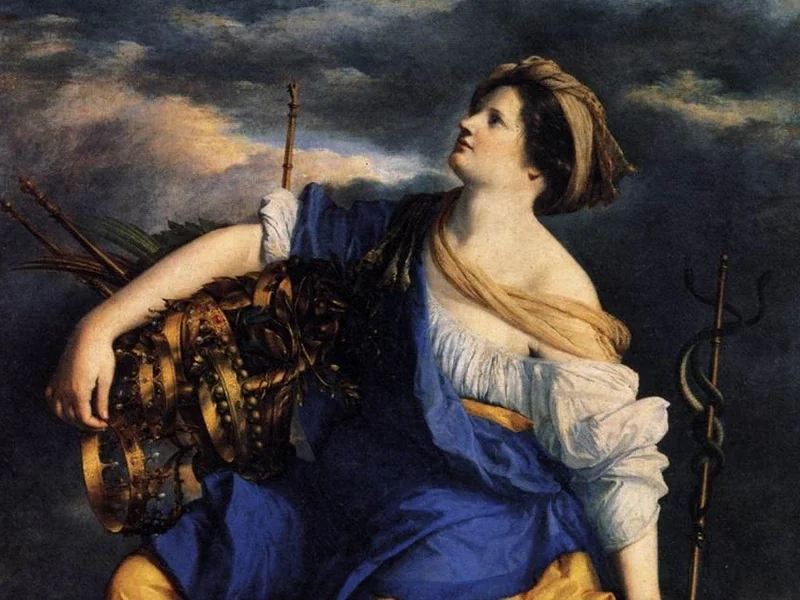 1563-Orazio Gentileschi - La felicità pubblica trionfa sui pericoli
